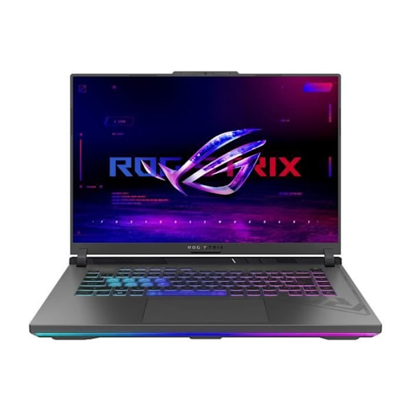 16' WUXGA LED-skärm, 250 Nits, 165Hz, Intel Core I7 13650 HX-processor (upp till 4,9 Ghz) - Nvidia GeForce RTX 4060, 32 GB DDR5 RAM - Svart, Grå