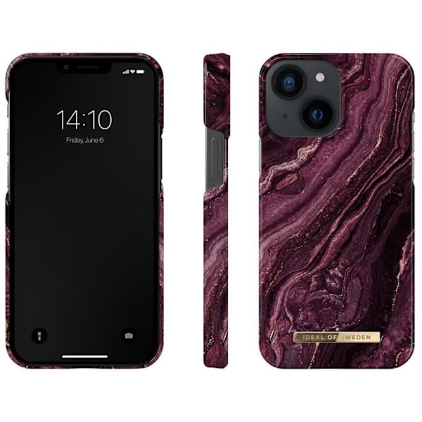 Coque Mode för iPhone 13 Mini - Golden Plum iDeal of Sweden Lila