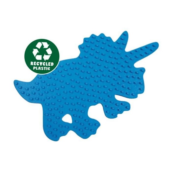 Leksak - SES CREATIVE - Triceratops-platta i återvunnen polystyren - Grön - Från 3 år