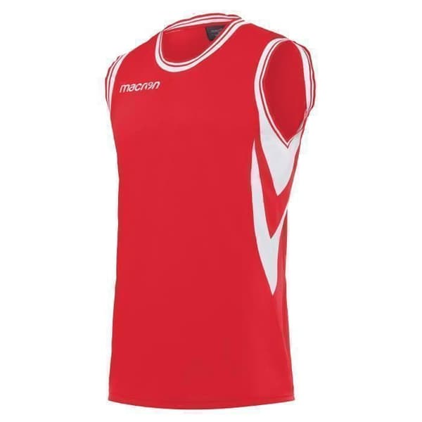 Macron Ethane Jersey röd vit XS