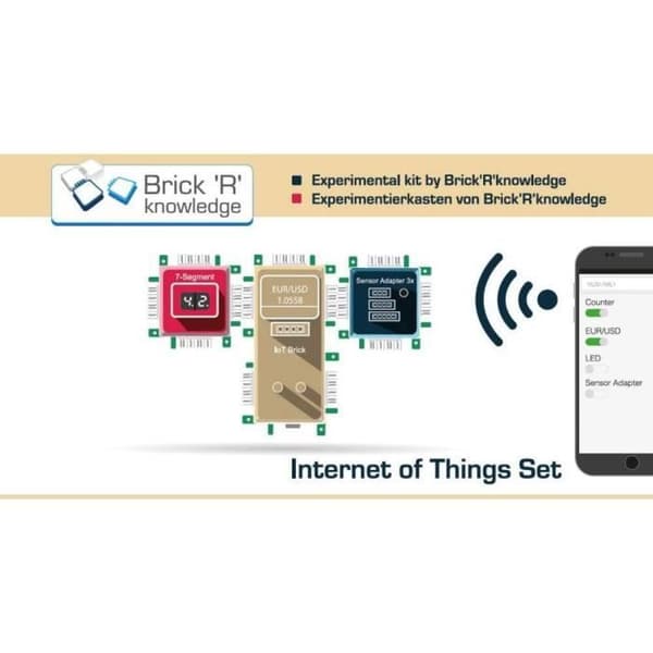 IoT-experimentationskit - Brick'R'Knowledge - 138090 - Att självmontering - För barn från 8 år - Blandat