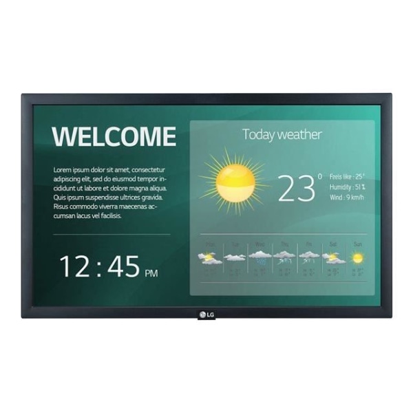 LG 22SM3G-skärm - 22" LED LCD - 1920 x 1080 - HDMI - IPS