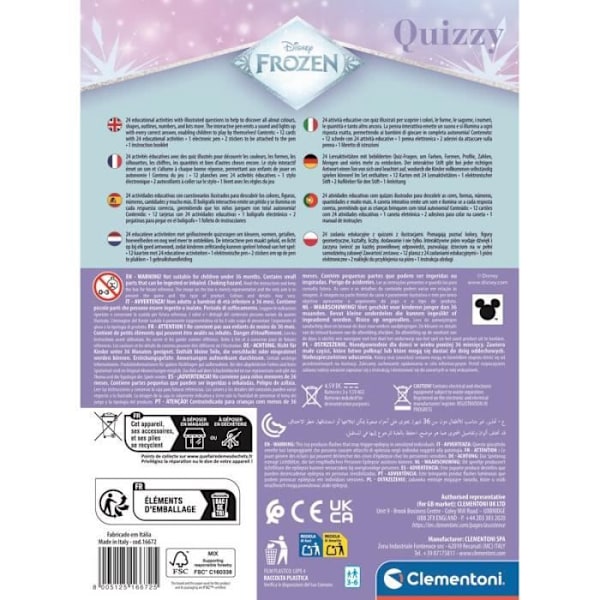 CLEMENTONI - Quizzy - Snövit