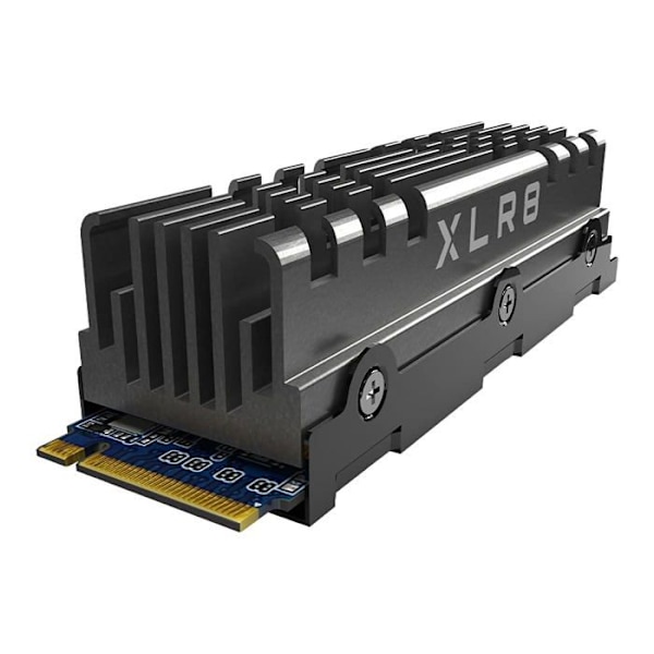PNY XLR8 CS3040 1TB M.2 NVMe 4xGen4 intern SSD-hårddisk med kylfläns