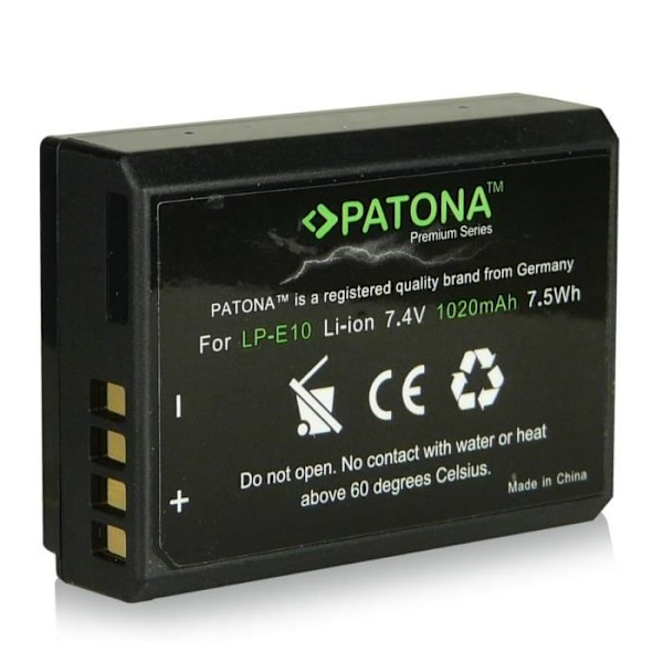 Batteri Premium LP-E10 LPE10 för Canon