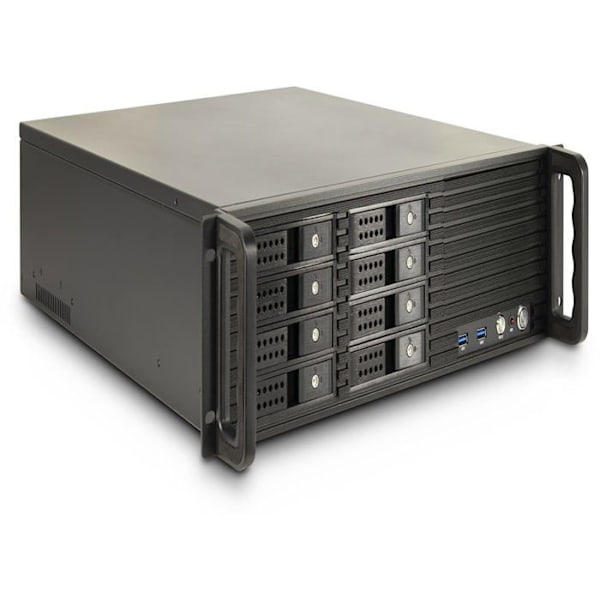 Rack - bay tillbehör Inter-tech 48,3 cm IPC 3U-3508 3HE Förvaring o.PSU Svart