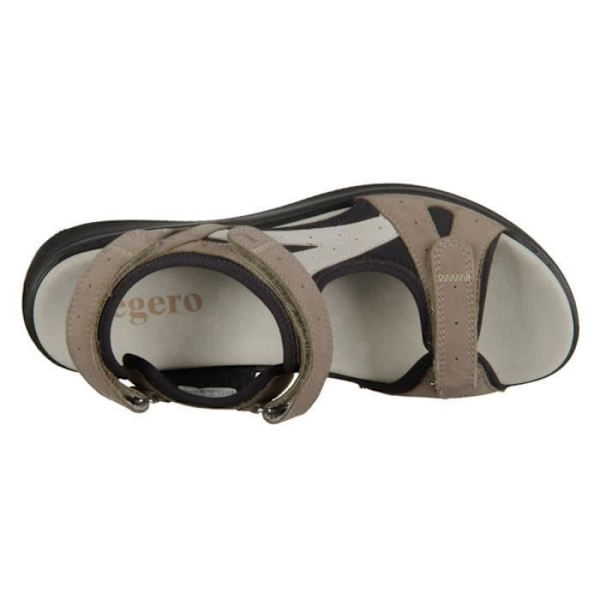 Sandaler Dam - Legero - Siris - Brun Läder - Platt Häl 2cm - Spänne kastanj 36