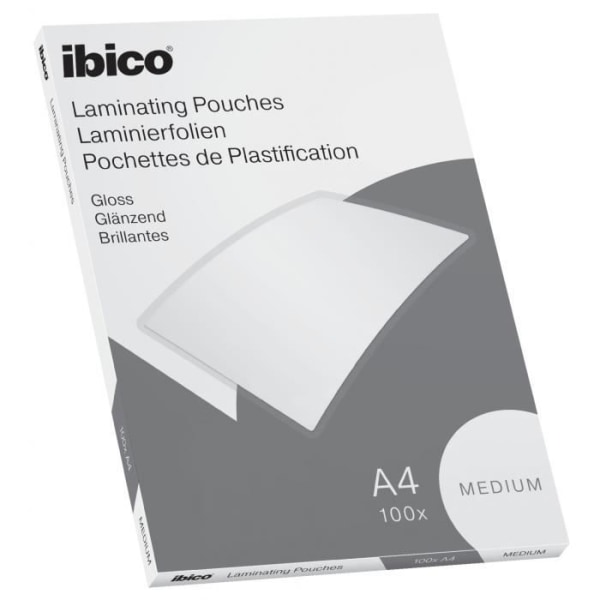 Ibico Basics medium A4 lamineringspåsar