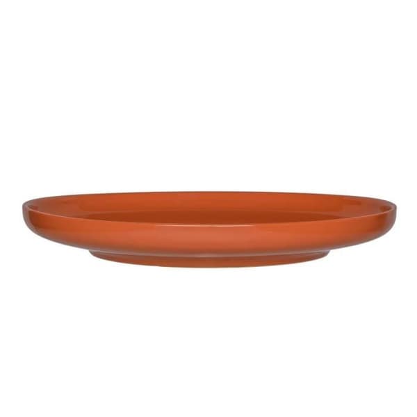Maku Tallrik Enkel 26 cm terrakotta 2 st