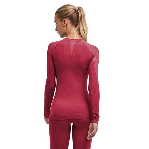 Långärmad undertröja dam Falke Wool-Tech Light - ruby 30 rubin 30) XS