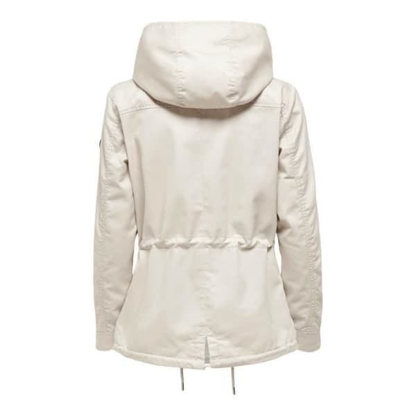 Kvinna Parka Only onllorca canvas - moonbeam - M Månstråle M