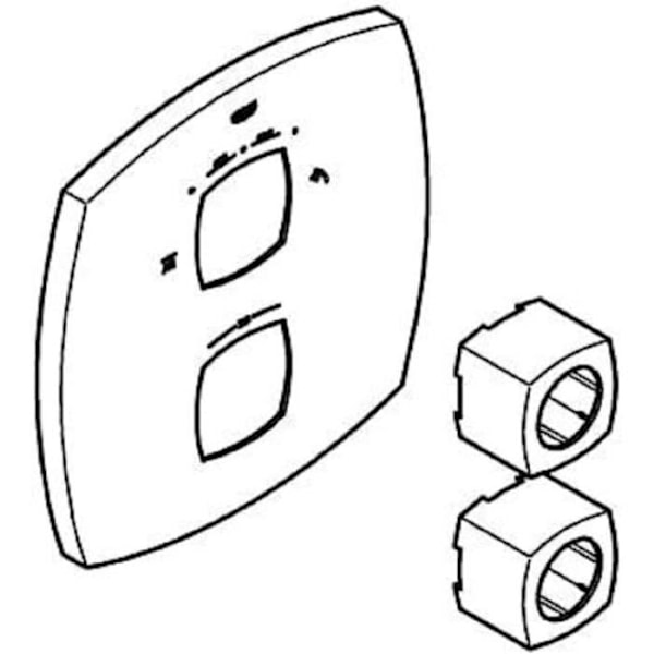 GROHE 47937000 Duschkranar, Krom