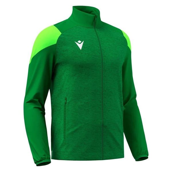Macron Vanir full zip träningsjacka grön XL