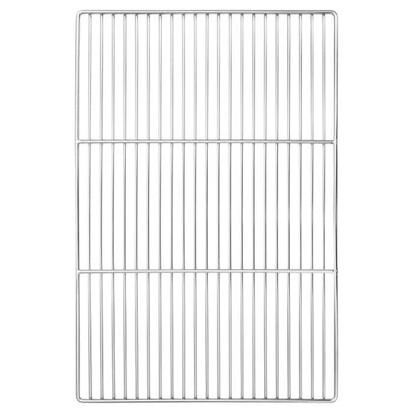 BBQ-grill med handtag rektangulär 60x40 cm i rostfritt stål 304