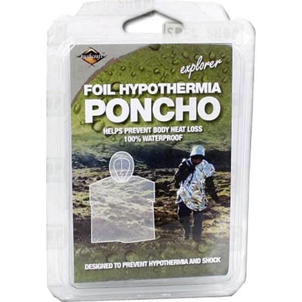 Poncho överlevnadstäcke - BCB - Ultrakompakt - Vattentät - Reflekterande - Lätt