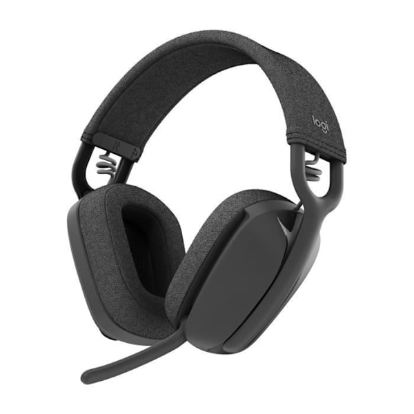 Logitech Zone Vibe 100 PC Headset Lättvikts trådlöst headset med brusreducerande mikrofon - grafit