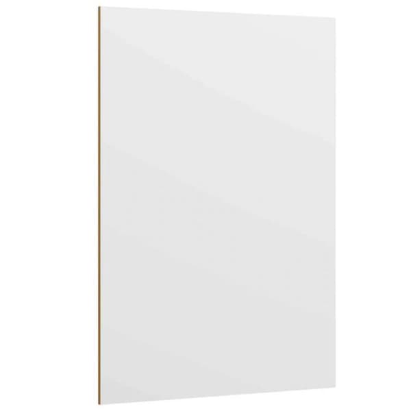 Vidaxl Dekorativa paneler 12 st Vit 15 x 21 x 0,27 cm