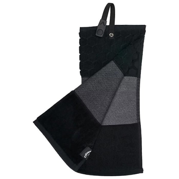 Servett - CALLAWAY - Trifold 2023 - Multi-textur - Svart - 88,9 x 50,8 cm Svart