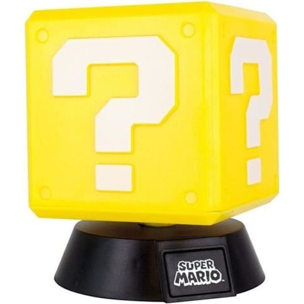 Super Mario Bros Night Light: Question Block - PALADONE Gul