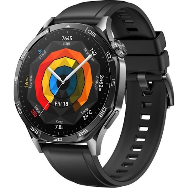 HUAWEI Watch GT 5 46mm Smartklocka, Design med rena linjer, Ny löp- och cykelupplevelse, Spårning av