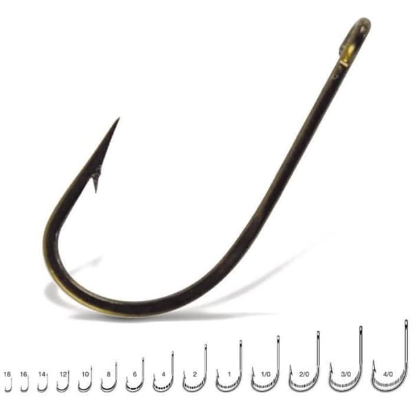 PREDATOR HOOK VMC SPECIMEN 9287 (10 - N°2/0)