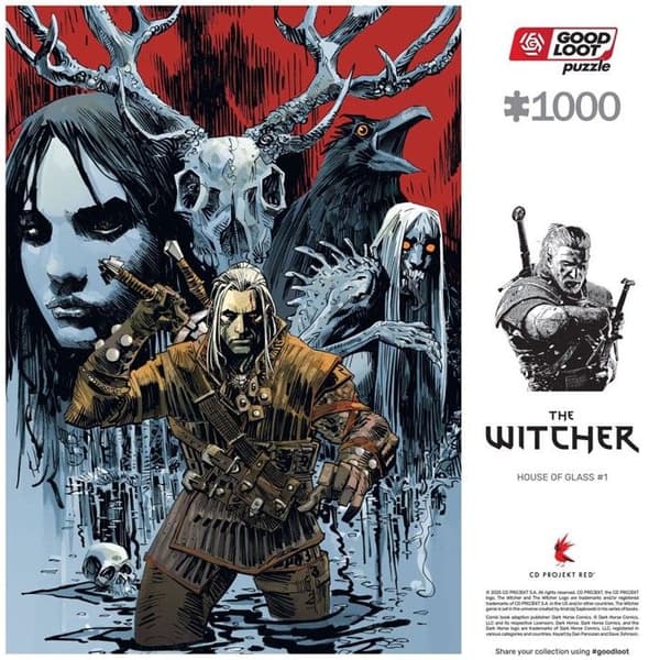 Bra Byte - The Witcher - Pussel Glasets Hus (1000 bitar)