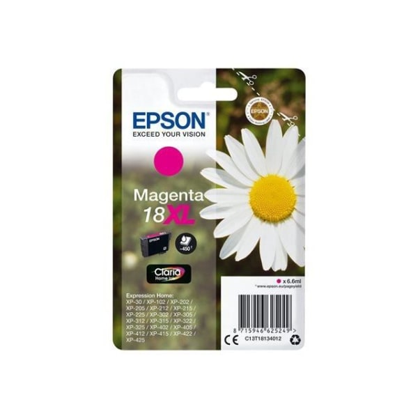 EPSON bläckpatron T1803 Magenta - Daisy (C13T18134012)