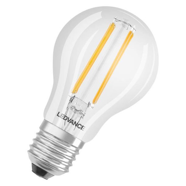 LEDVANCE LED-lampor - E27 - Varmvit - 2700K - 5,50W - ersättning för 60-W-glödlampa - SMART+ Filament Classic
