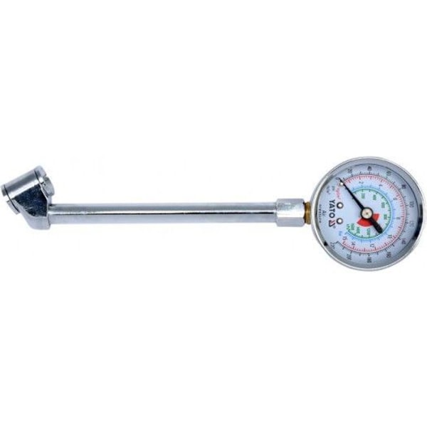 Miljö (manometer) Yato - YT-24301 - Manometer för lastbilar 15bar för dubbelhjul ()