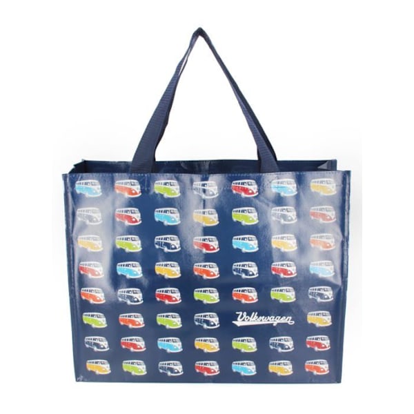 Brisa - BUSB34 - VW Collection Sac Shopper Återanvändbar Cabas med Motiv T1 Combi (Parade/Flerfärgad)