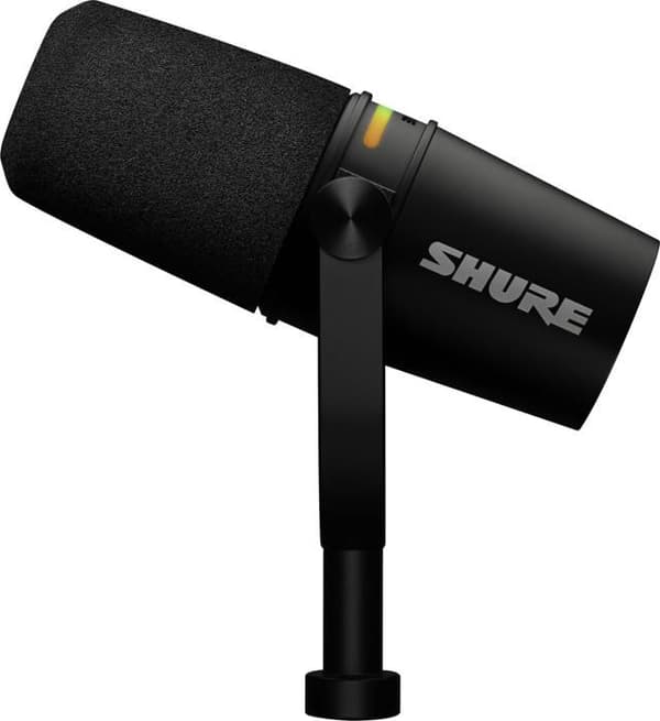 Shure MV7+ K Dynamisk mikrofon Svart