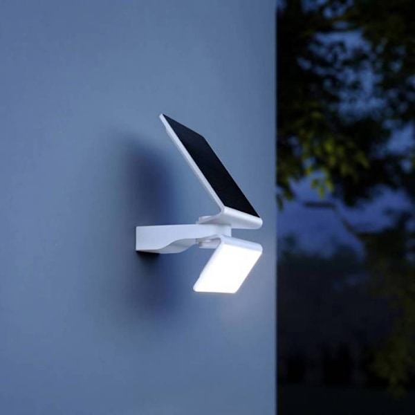 Solstrålkastare med rörelsedetektor - Steinel - XSolar L-S - LED - Vit - 0,5 watt Vit