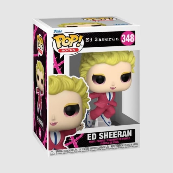 Funko Pop! Rocks: Ed Sheeran (Dåliga vanor) - KONFIDENTIELLT