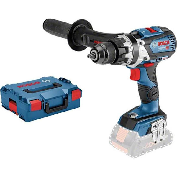 18V GSB 18V-110 C slagborrskruvmejsel - BOSCH - Metallchuck - Kickback Control Blå
