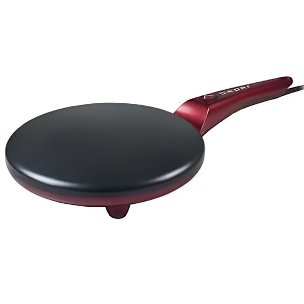 Elektrisk crepe maker - BEPER - Röd - 800 W - Non-stick beläggning - Aluminiumplåt Röd