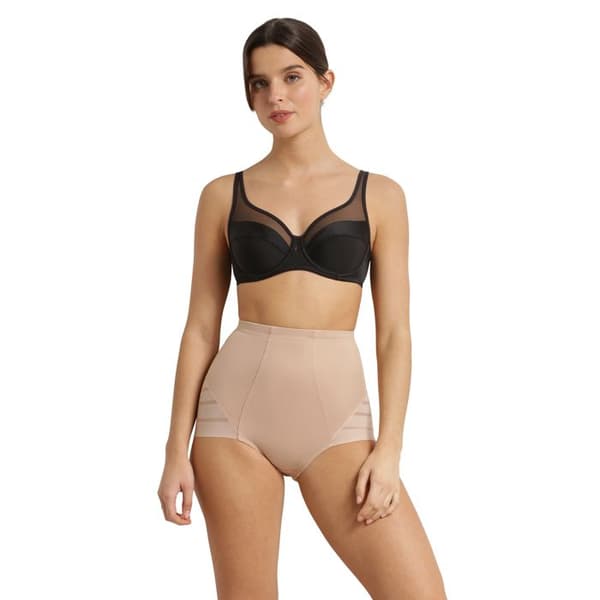 Högmidjade Culotter Diam's Control Medium beige 38