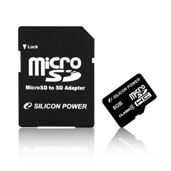 SILICON POWER MicroSD SDHC Class 10 Minneskort - 32 GB