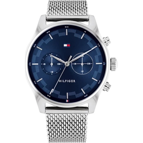 Klocka - Tommy Hilfiger - 1710420 - Quartz - Flera urtavlor - Rostfritt stål Silver Pengar