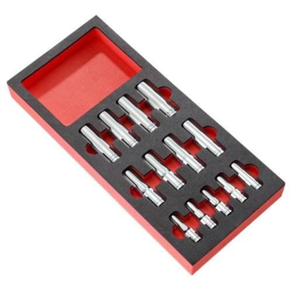 Modul skum långhylsor - FACOM - MODM.HLA - 7 till 19 mm - 3/8'' och 1/2'' - 1,420 kg