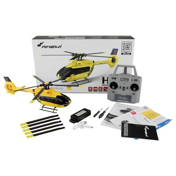 Amewi ADAC H145 RC-helikopter klart att flyga (RtF)