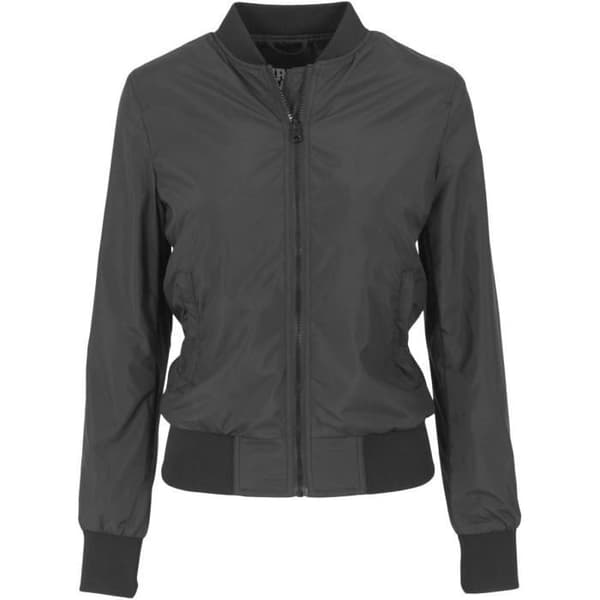 Urban Classics Dam - LJUS JACKA svart - M