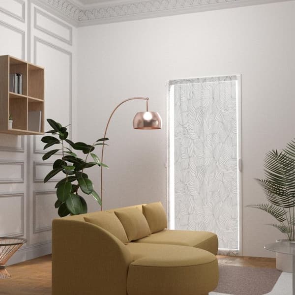 Vindskydd 90x200 cm LOUANE, av Soleil d'Ocre Vit