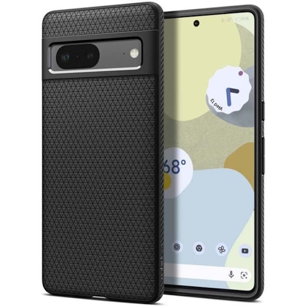 Liquid Air Google Pixel 7 Fodral Black Spigen Svart