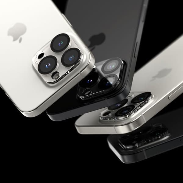 Kameraskydd för iPhone 16 Pro / iPhone 16 Pro Max (set 2) - Ringke kameraskyddsglas - Transparent