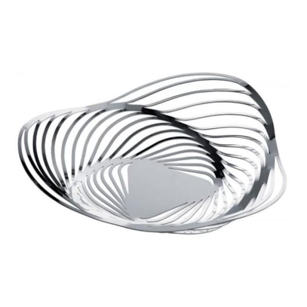 Frukthållare i 18-10 rostfri spegel polerad.
