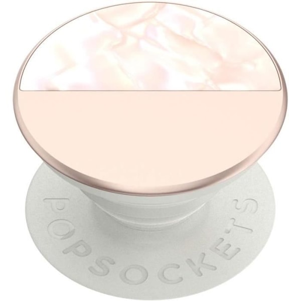 PopSockets PopGrip - Glam Inlay Acetat Akvamarin Rosaguld