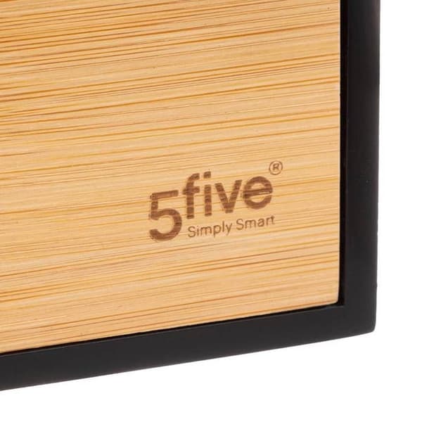 Bordslåda med 3 lådor i bambu "Bava" svart - 5 five simply smart Svart