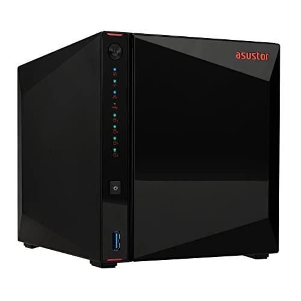 ASUSTOR AS5404T NIMBUSTOR 4 GEN2 - NAS-SERVER med 4 BAY, QUAD-CORE 2.0G