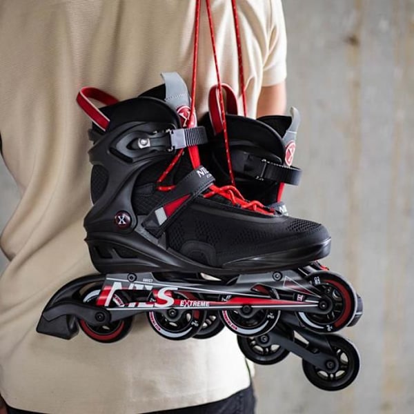 Rollerskates - NILS - NA14124 - Svart - Storlek 39 - ABEC 7 NOIR STORLEK 39