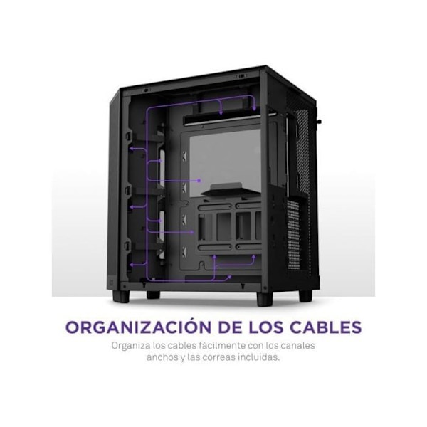 NZXT H6 Flow Svart